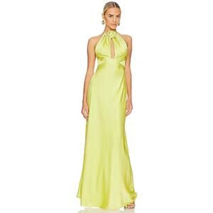 Ronny Kobo Wonder‎ Dress in Chartruse Large